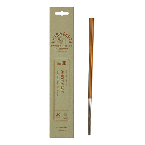 White Sage Bamboo Stick Incense