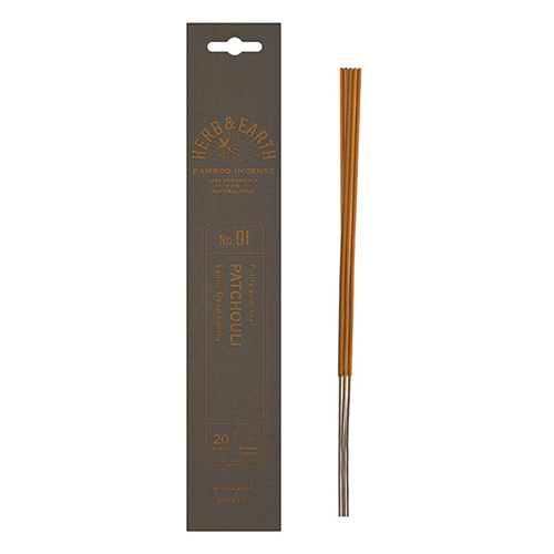 Bâton d’encens de bambou – Patchouli