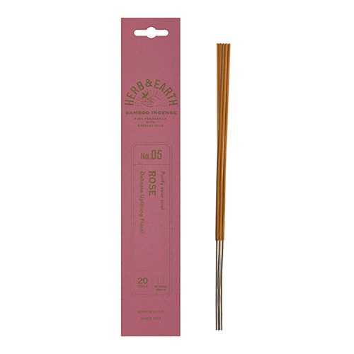Bâton d’encens de bambou – Rose