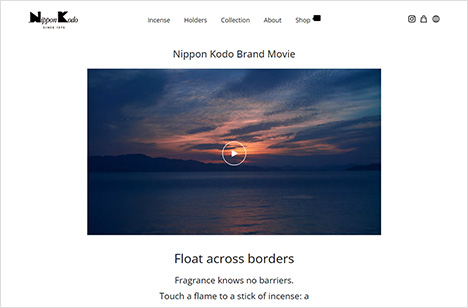 Launching Nippon Kodo new brand tagline