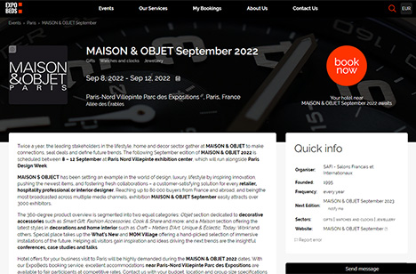 2022 Maison & Objet Paris