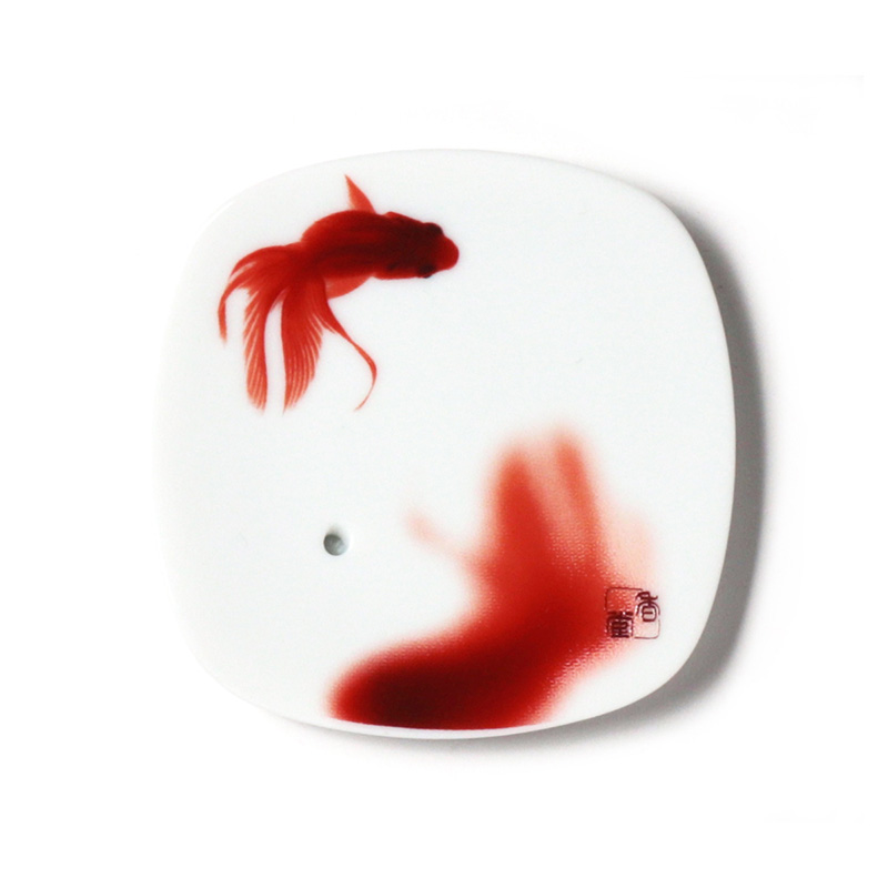 Ceramic Plate Goldfish